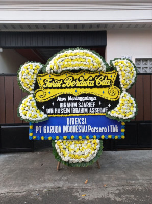 Papan Bunga Duka di Tanjung Ayun Sakti