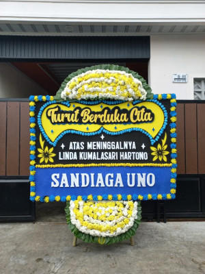 Papan Bunga Duka di Tanjung Ayun Sakti